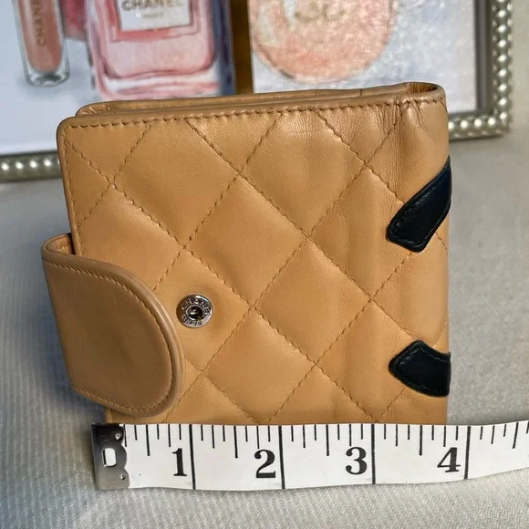 *SOLD* CHANEL CAMBON KISSLOCK WALLET WITH COA - Picture 12 of 13